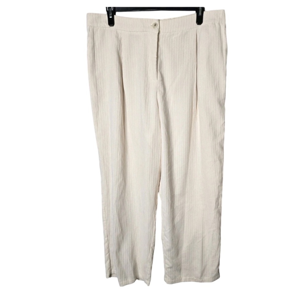 And Now This Size 24W Beige Corduroy Pants. New Without Tags.
